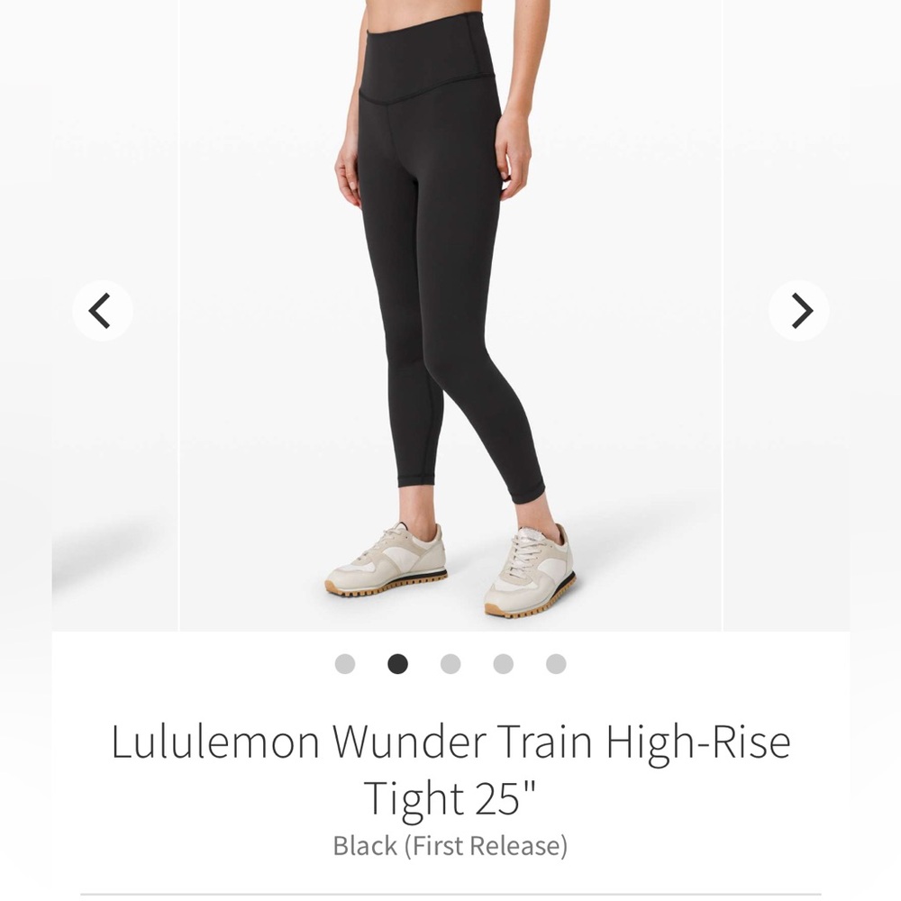 Lululemon Wunder Train High-Rise Tight 25"